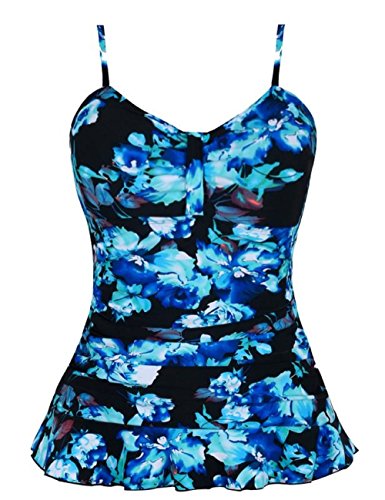 Black&blue Floral