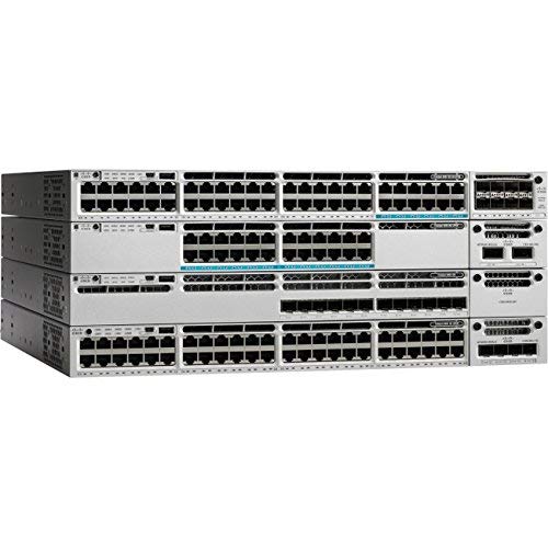 Cisco Catalyst 3850-48U 48-Port Gigabit Layer 3 Network Switch (Refurbished) - Ideal for Enterprise Networking, Data Centers & Office IT Infrastructure