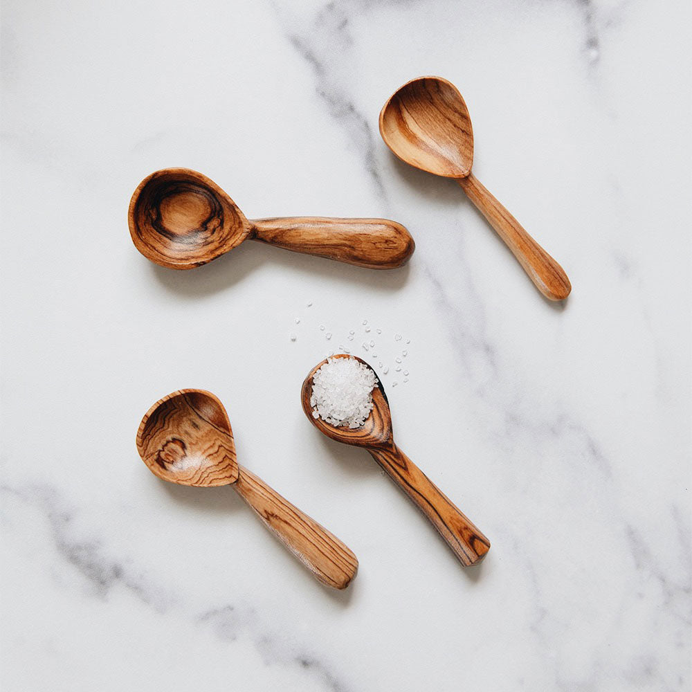 Mini Spice Spoon Set - Stainless Steel Measuring Spoons for Cooking, Baking & Coffee - Perfect for Measuring Spices, Herbs, Tea & Powder Ingredients in Kitchen & Home Bar