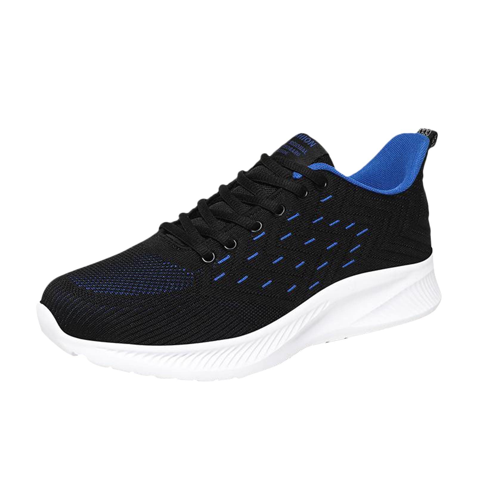 Women's Casual Sneakers - Fashionable Dress & Cycling Shoes in Blue, Black, Gray, Red | Size 8 | Comfortable Walking & Light Sports Shoes | Perfect for Work, Travel & Everyday Wear
