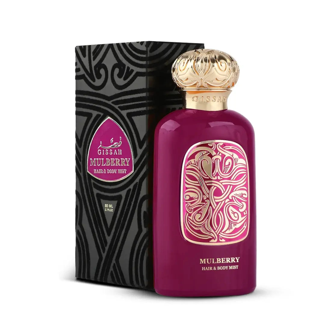 Mulberry Hair & Body Mist 80ml - Natural Fragrance Spray for Women & Men | Long-Lasting Scent for Daily Use, Travel & Gifting