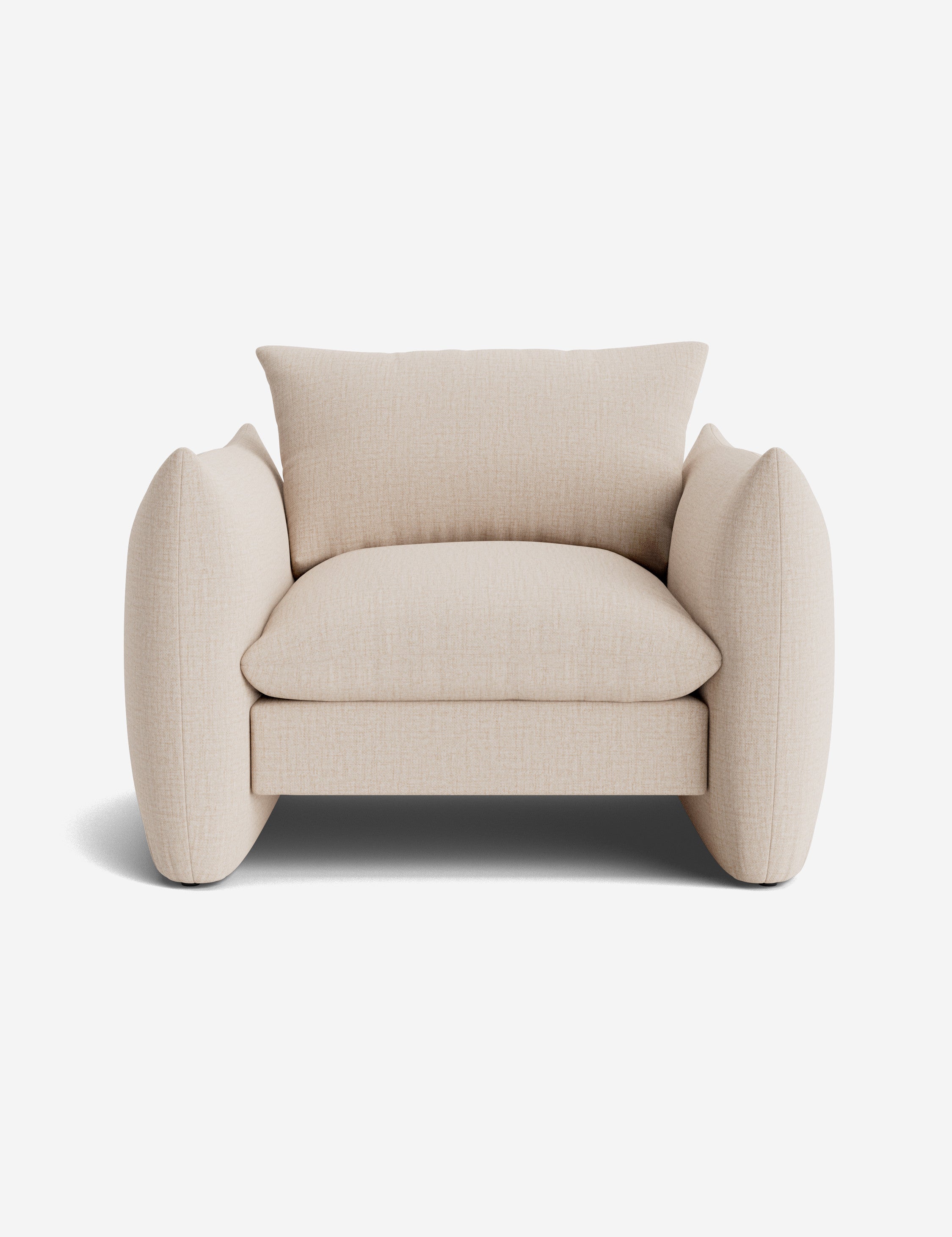 Stylish Banks Accent Chair - Modern Living Room Furniture for Home & Office - Perfect for Reading Nook, Lounge Area or Workspace
