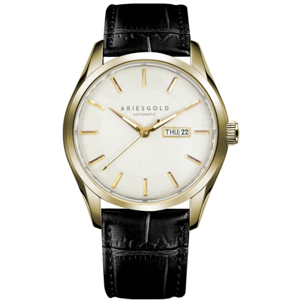 ARIES GOLD G 9034 G W Men's Luxury Watch - Stylish & Durable for Business, Casual & Formal Occasions