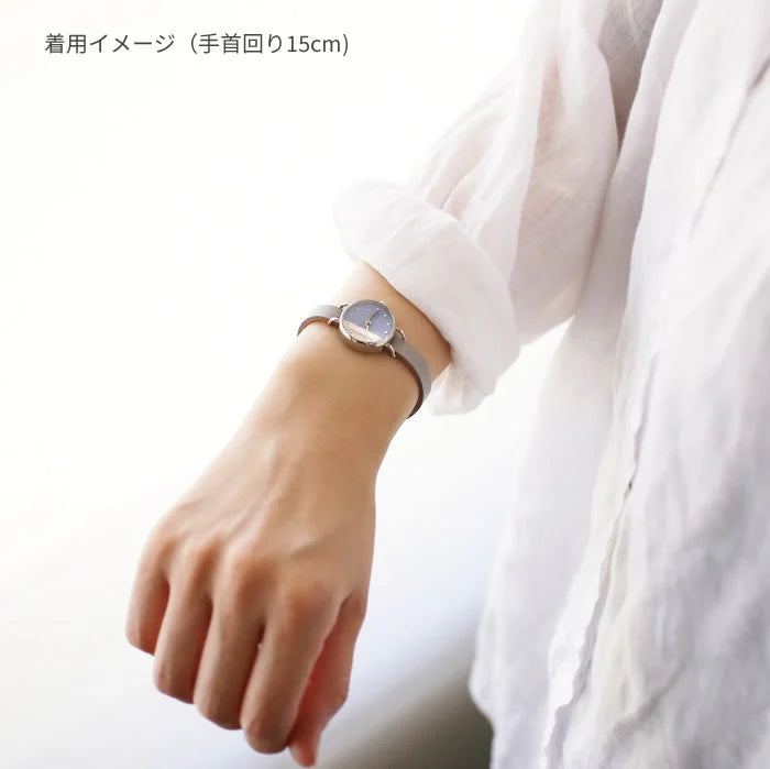 Elegant Women's Wristwatch - Dayflower Blue Japanese Handmade Watch for Women | Perfect for Office, Date Night & Special Occasions