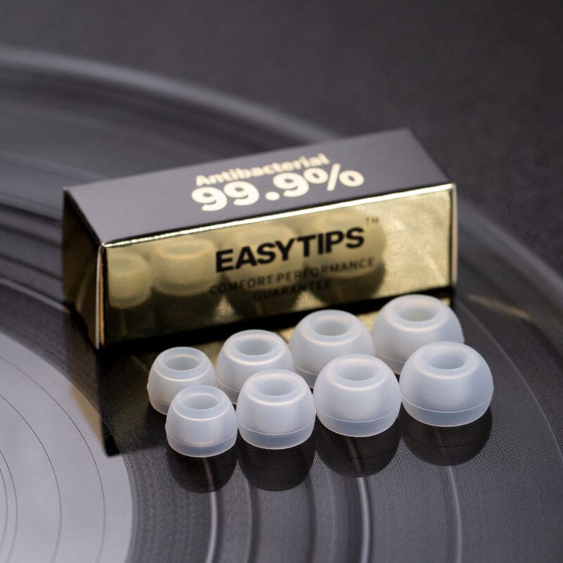 Whizzer EASYTIPS SS20 Hi-Fi Silicone Earbud Tips for Enhanced Sound Quality - Perfect for Audiophiles, Music Lovers & Commuters