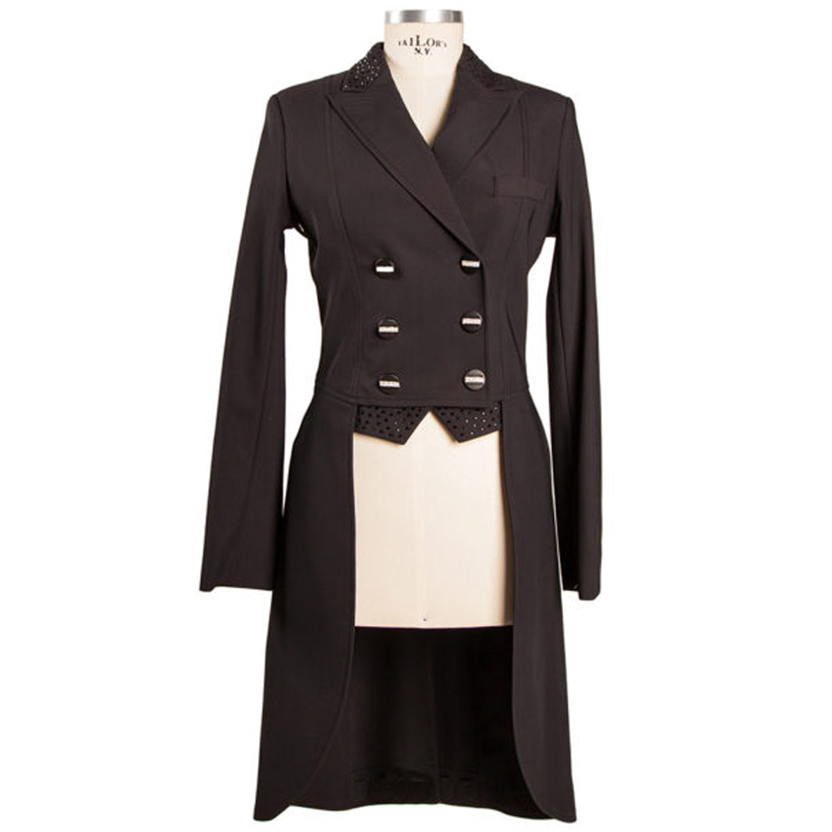 Equiline Women's Marilyn Dressage Tail Coat - Premium Equestrian Show Jacket for Dressage Competitions | X Cool Evo Fabric for Breathability & Comfort | Perfect for Horse Shows & Riding Events