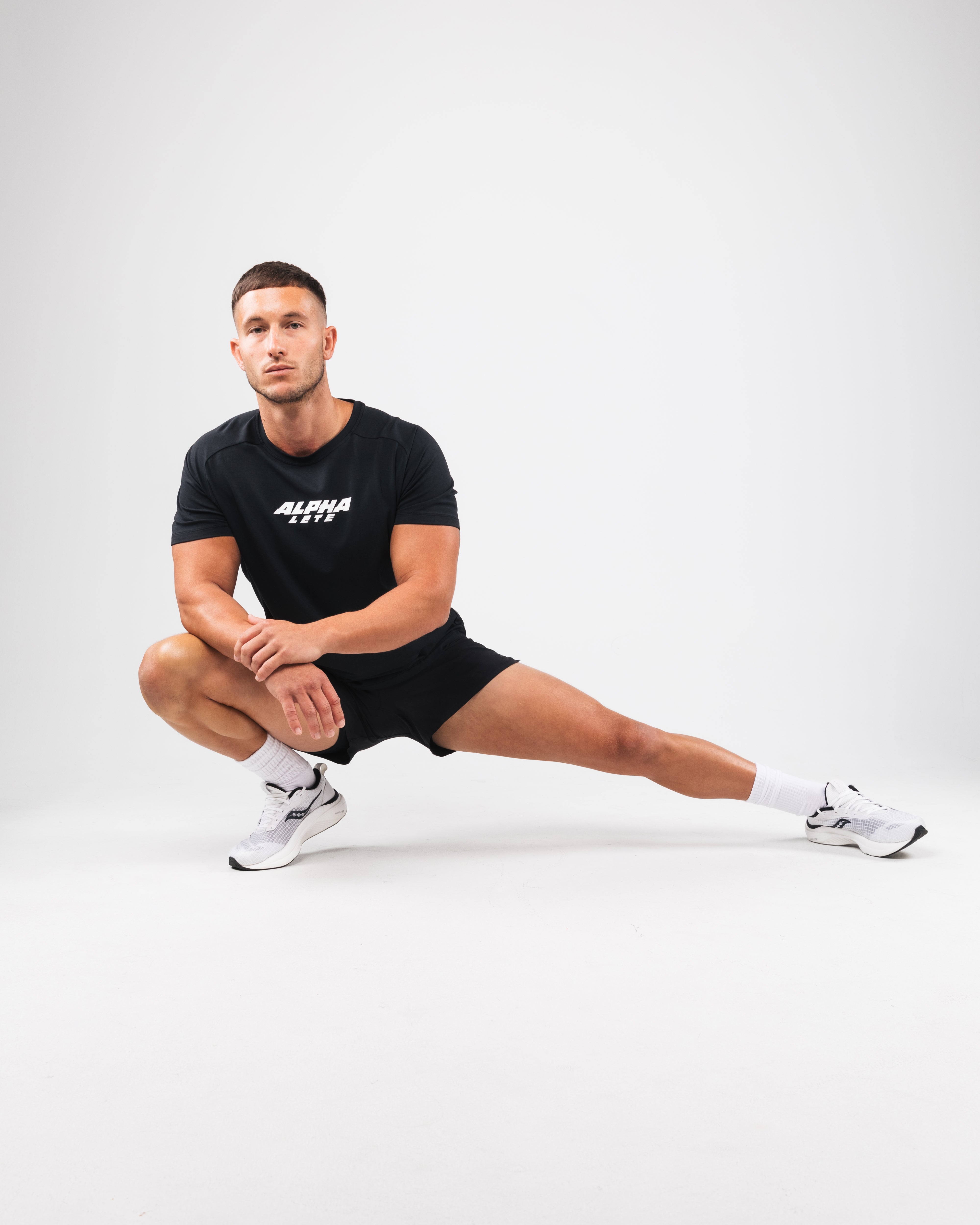 Strike Short Black - Stylish and Comfortable Men's Running Shorts for Gym, Workout, and Outdoor Activities