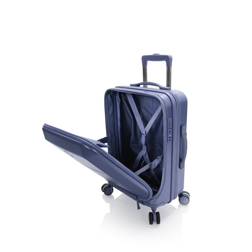 Heys EZ Fashion 3 Piece Luggage Set - Lightweight Spinner Suitcase with TSA Lock, Carry On & Checked Luggage for Travel, Business Trips & Vacations