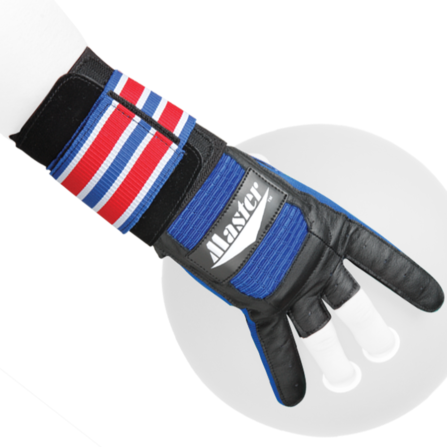 Premium Deluxe Wrist Support Bowling Glove - Left/Right Hand - Enhanced Grip & Wrist Stability for Professional & Casual Bowlers - Perfect for League Play & Practice Sessions