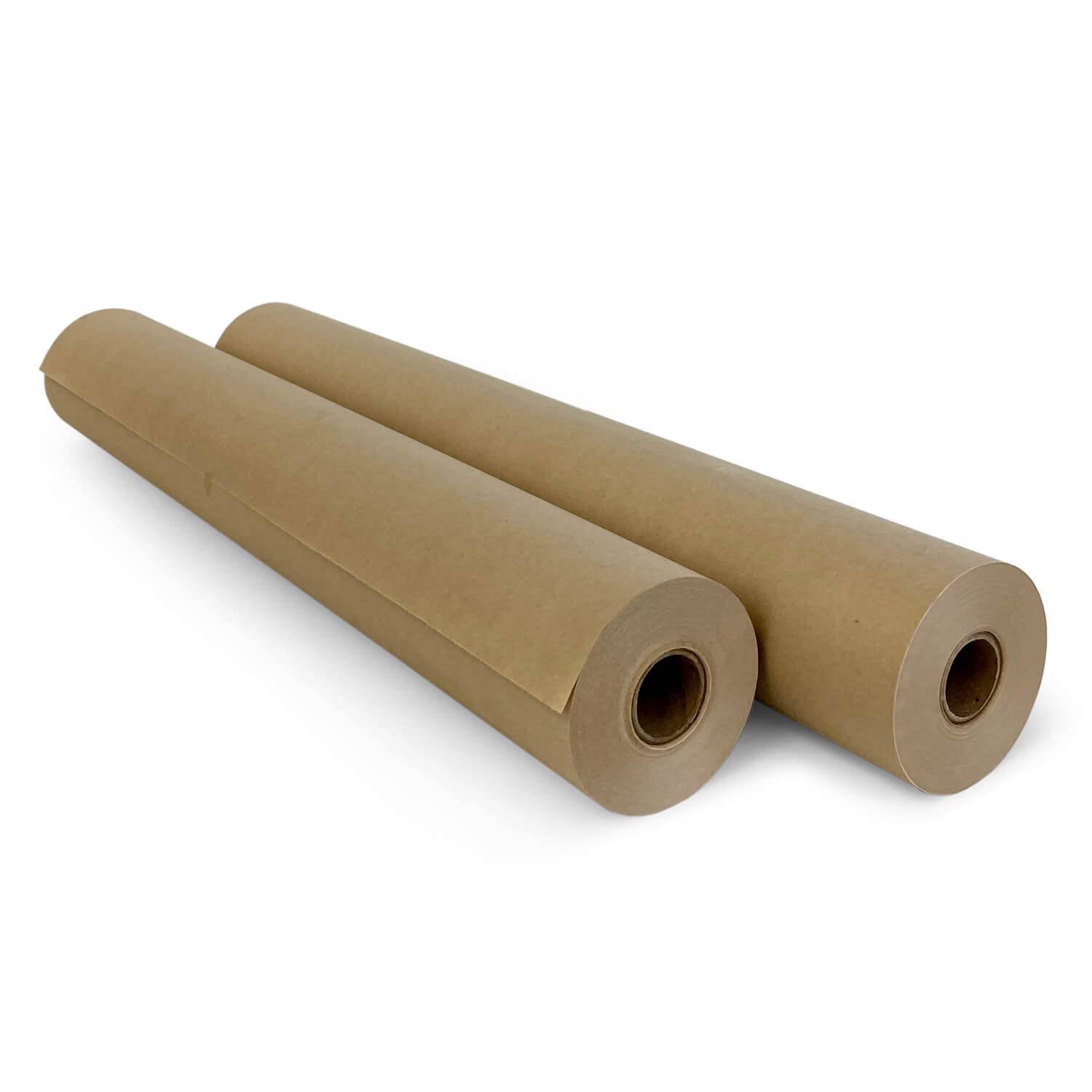 Premium 18x2160 Inch (180 Feet) Brown Kraft Paper Roll - 30lb Thick Eco-Friendly Wrapping Paper (Pack of 2) | Ideal for Shipping, Moving, Gift Wrapping & DIY Crafts | 100% Recycled Packaging Material by IDL Packaging
