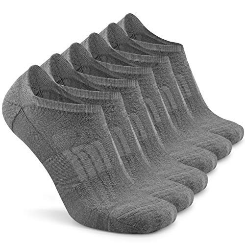 6 Pairs Medium Grey