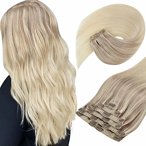 Sunny Clip-In Human Hair Extensions 18