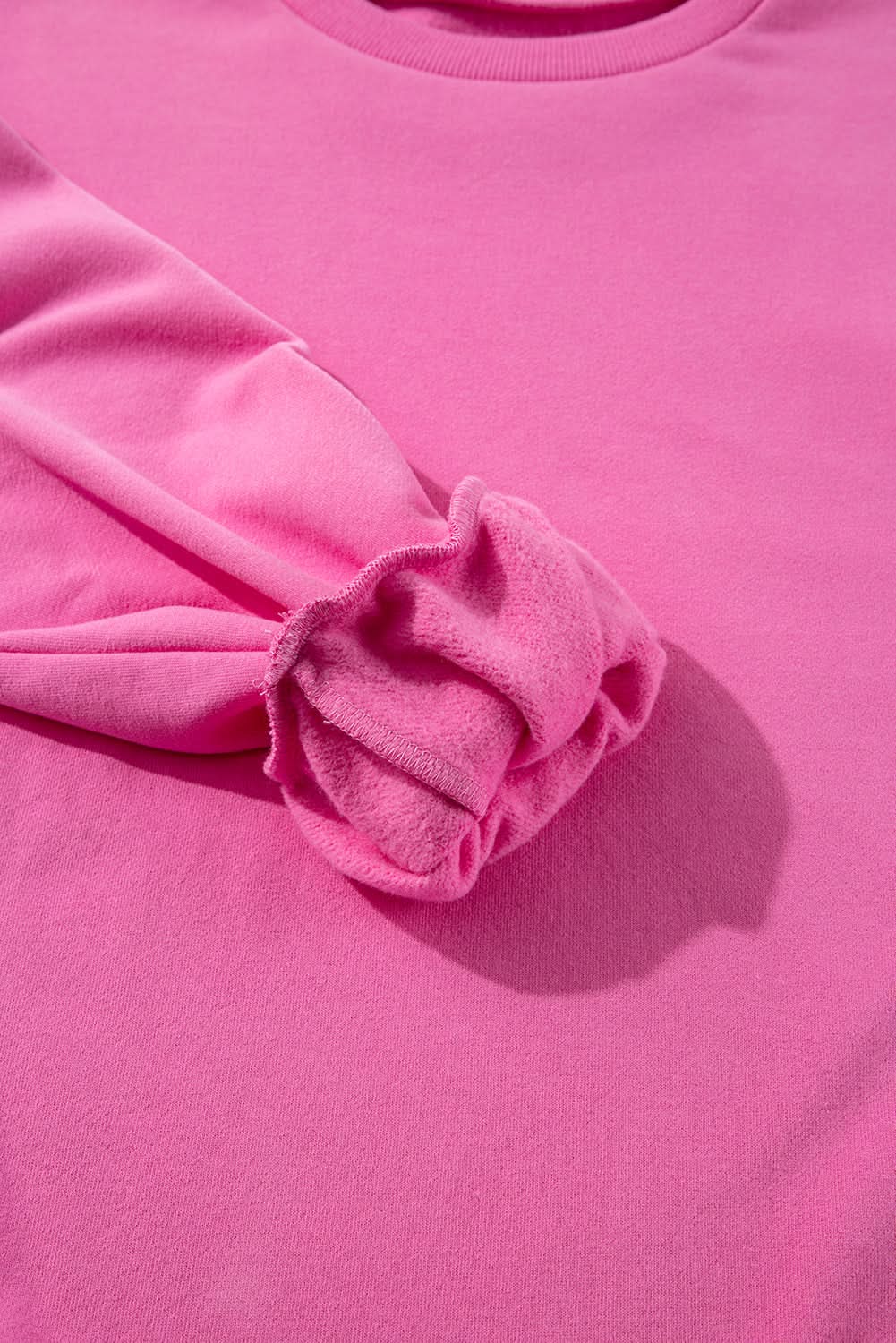 Bonbon Fleece Lined Sweatshirt for Women - Cozy Winter Pullover with Soft Inner Lining - Perfect for Casual Outfits, Outdoor Activities & Cold Weather Layering