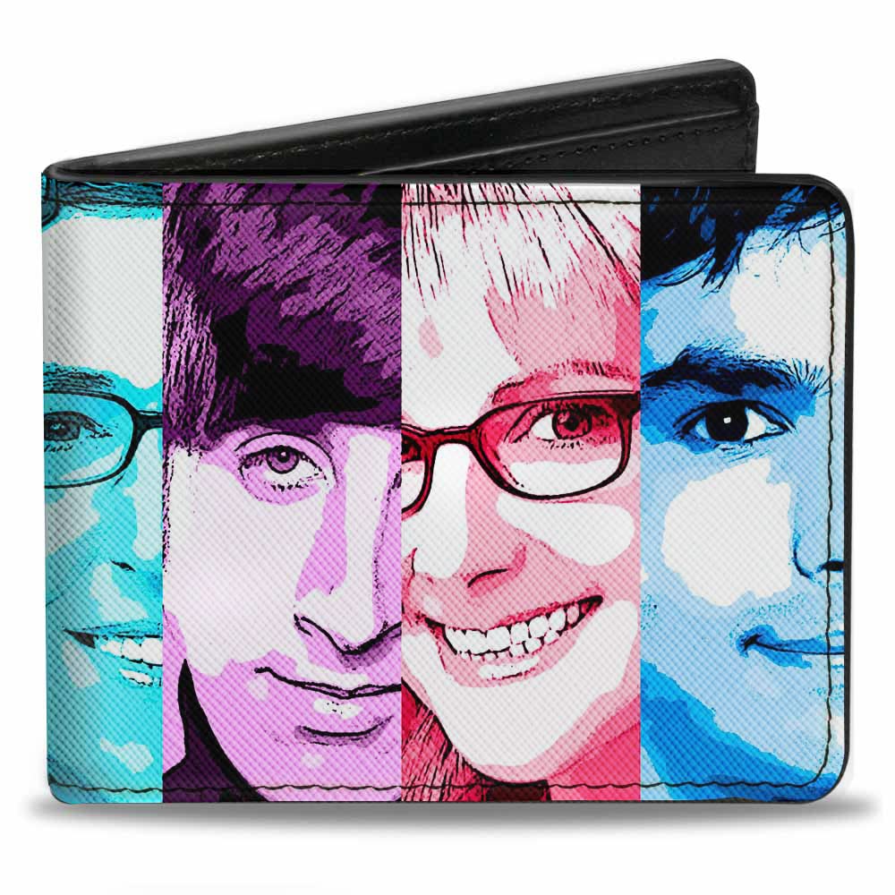 Buckle-Down Bifold Wallet - The Big Bang Theory Inspired Design | Premium Leather Wallet for Men | Perfect Gift for Fans, Everyday Carry & Pop Culture Enthusiasts