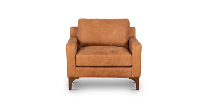 Sorrento Lounge Chair - Modern Comfortable Accent Chair for Living Room, Bedroom, or Office - Perfect for Relaxing, Reading, and Lounging