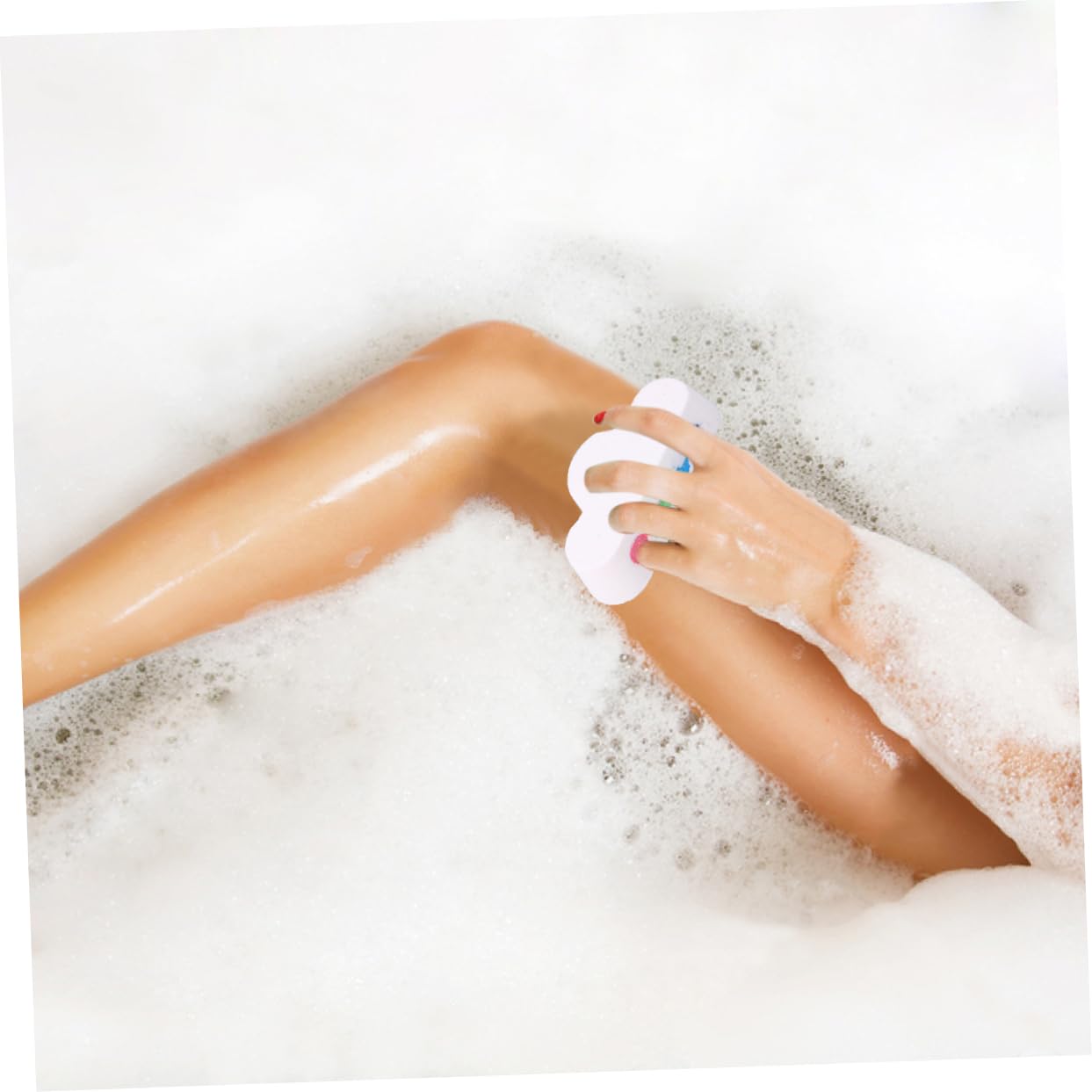 1 Box 180g Relaxing Shower Bubble Bath Salts - Moisturizing Skin Care, Aromatherapy Stress Relief for Spa & Home Use