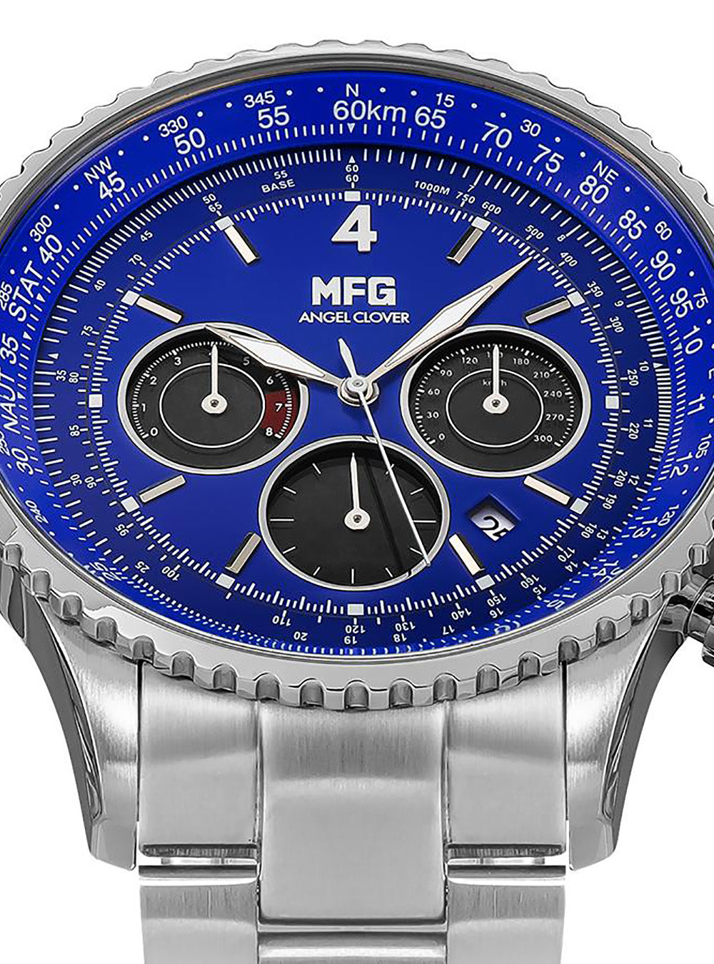 MF GHOST × ANGEL CLOVER Limited Edition Solar Chronograph Watch - Japanese Movement - Collector's Timepiece for Anime Fans & Streetwear Enthusiasts - Perfect for Cosplay, Fashion Statements & Gift Giving