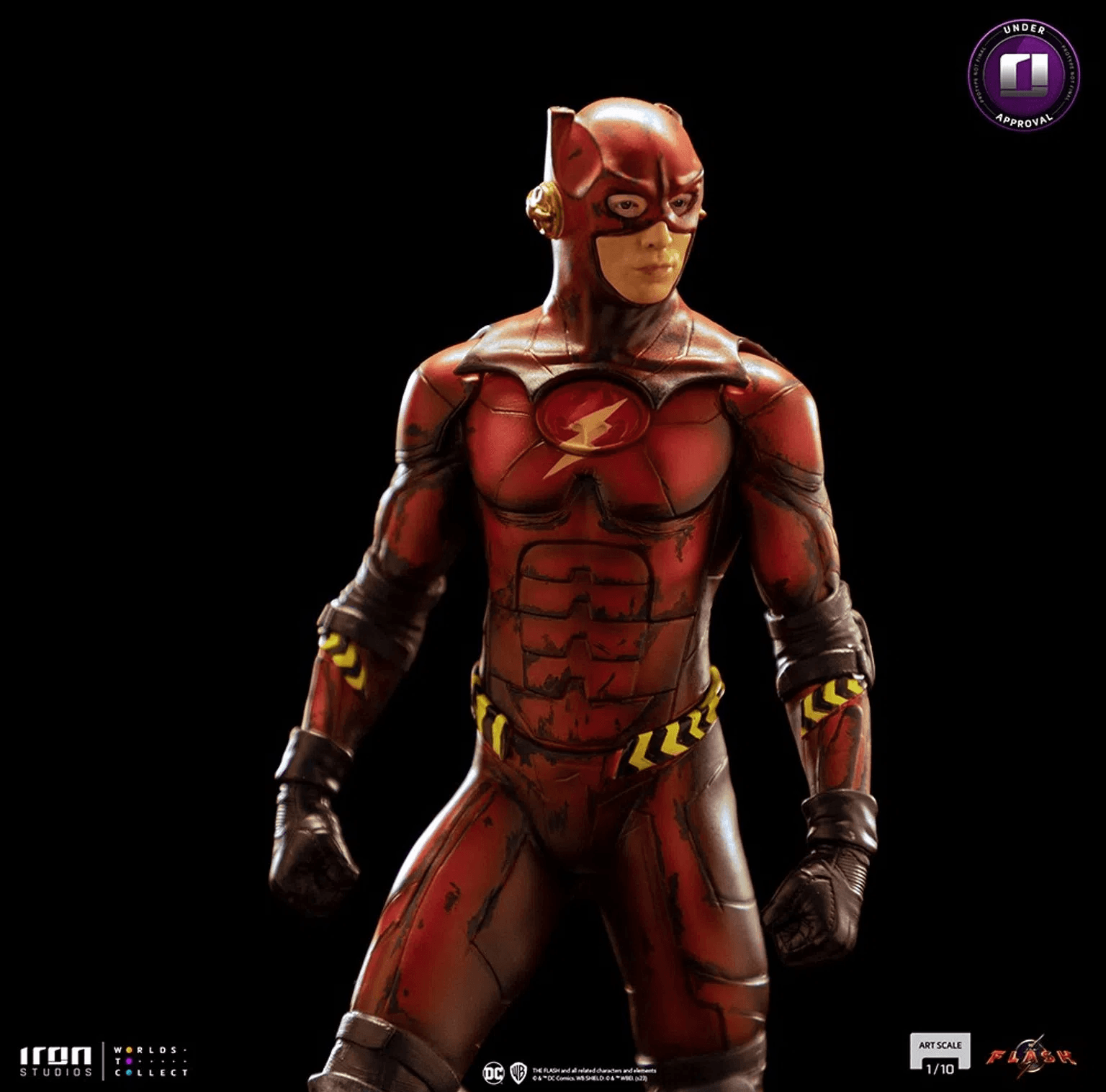 Iron Studios The Flash Movie Flash Alternate Version Art Scale 1/10 Statue - DC Comics Collectible Figure for Display & Home Decor