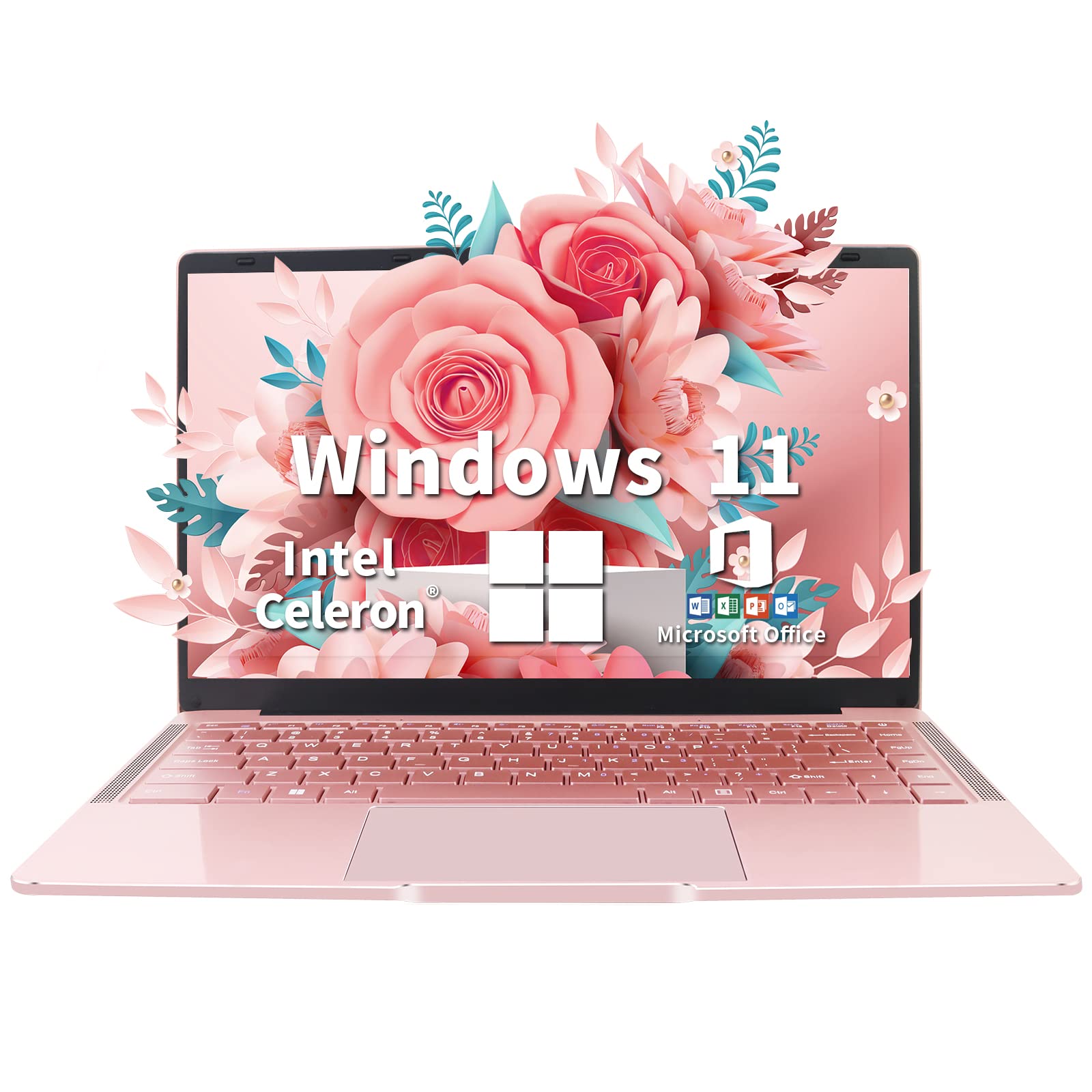 Zyphionix 14 Inch Ultrabook Laptop - 8GB RAM 128GB SSD, Windows 11 Pro, Thin & Light Notebook, 1920x1080 IPS Display, Intel Celeron N4120 (Up to 2.6GHz), Dual WiFi, 2x USB 3.0 - Perfect for Business, Travel & Remote Work