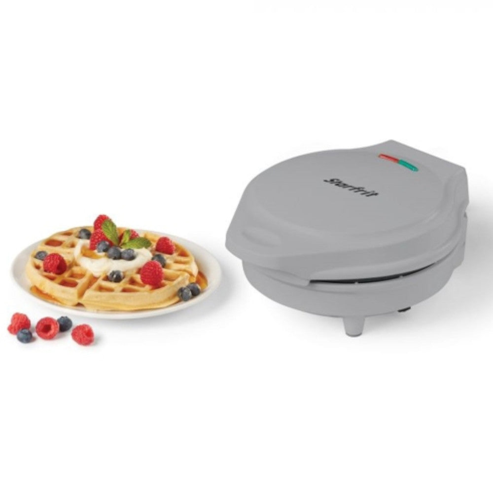 STARFRIT Electric Waffle Maker - Non-Stick Belgian Waffle Iron with Adjustable Temperature for Perfect Breakfast, Brunch & Desserts - Ideal for Home, Kitchen & Camping Use