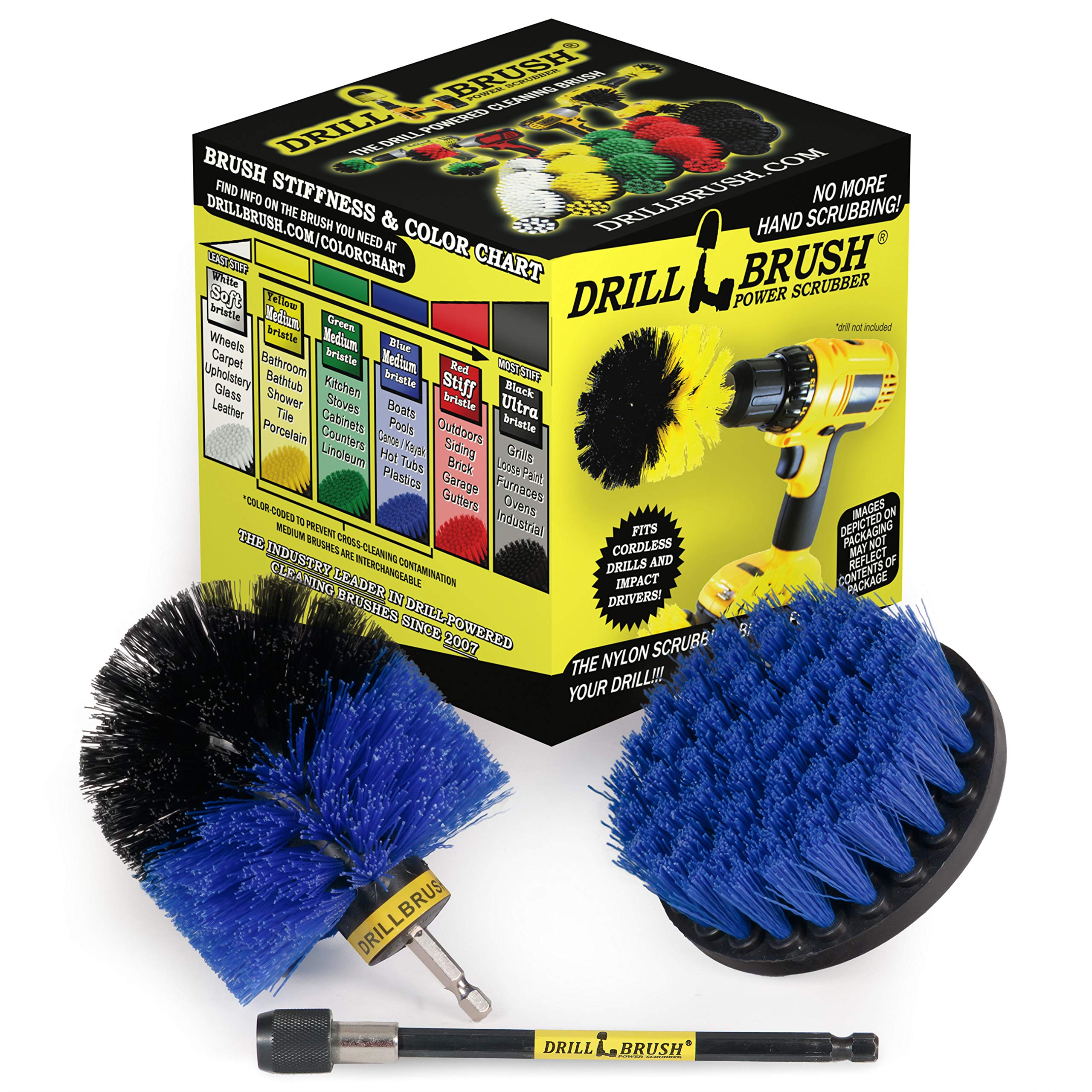 Inflatable Boat Cleaner Kit - Hull Scrubber for Kayak, Canoe & Raft - Removes Barnacles, Weeds & Oxidation - Perfect for Marine Maintenance