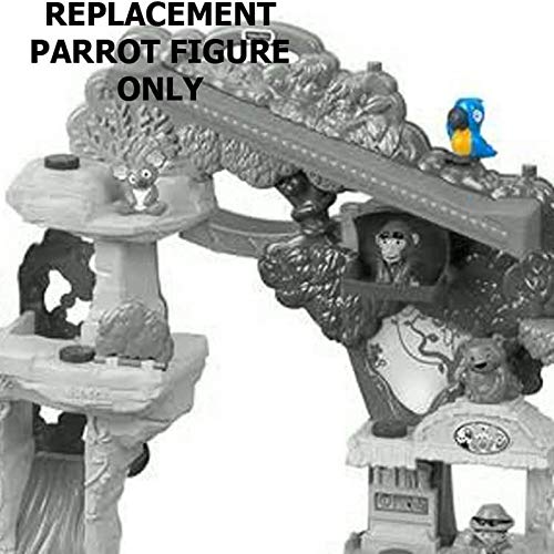 Fisher-Price Little People Share and Care Safari Playset FHF35 Replacement Parts - Includes 1 Parrot Figure | Toy Accessories for Kids' Pretend Play & Safari Animal Adventures