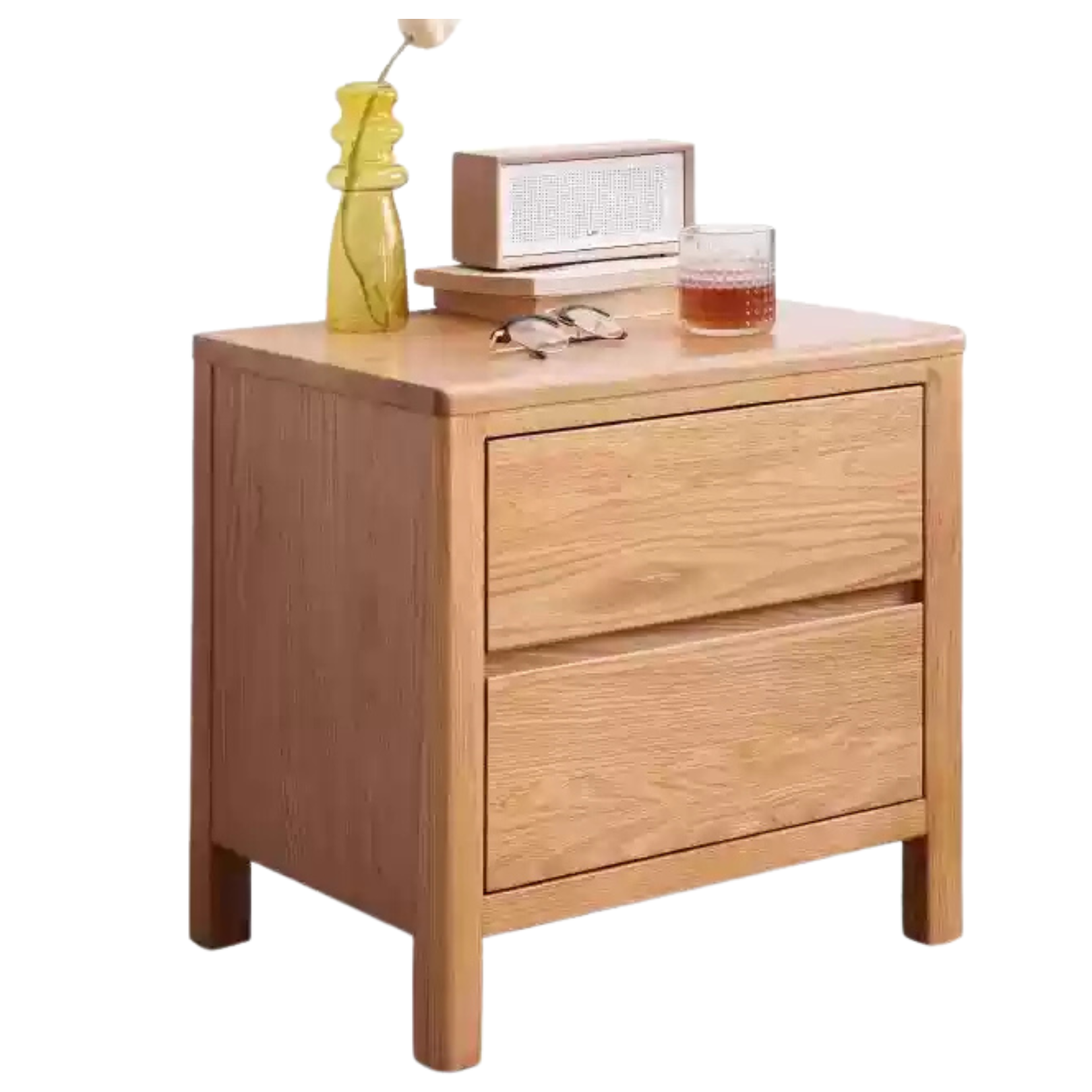 19.7x15.7x19.7 inch / 50x40x50сm / Natural Wood Color / bedside table