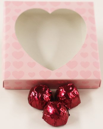 Scott's Cakes Premium Milk Chocolate Black Walnut Cream Filling Candies - 1 Pound Gift Box with Burgundy Foils & Pink Heart Design | Perfect for Valentine's Day, Anniversaries & Romantic Gifts