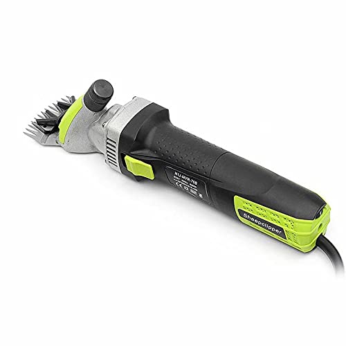 850W Professional Electric Sheep Shears - 6 Speed Adjustable Livestock Clippers for Wool & Fur Grooming - Perfect for Sheep, Alpacas & Livestock Shearing at Farms & Ranches