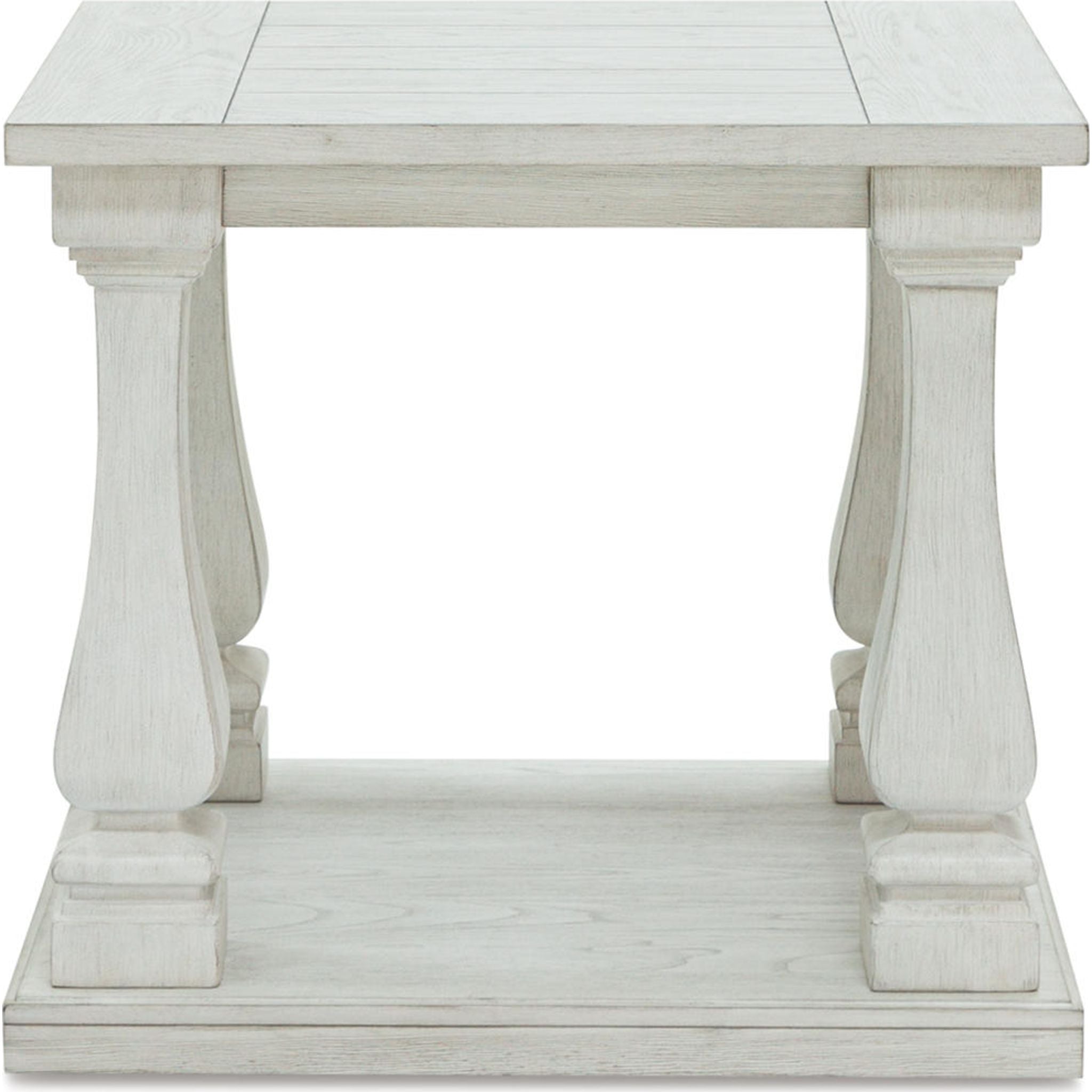 Arlendyne End Table - Antique White Nightstand for Bedroom, Living Room & Office | Small Side Table with Vintage Finish