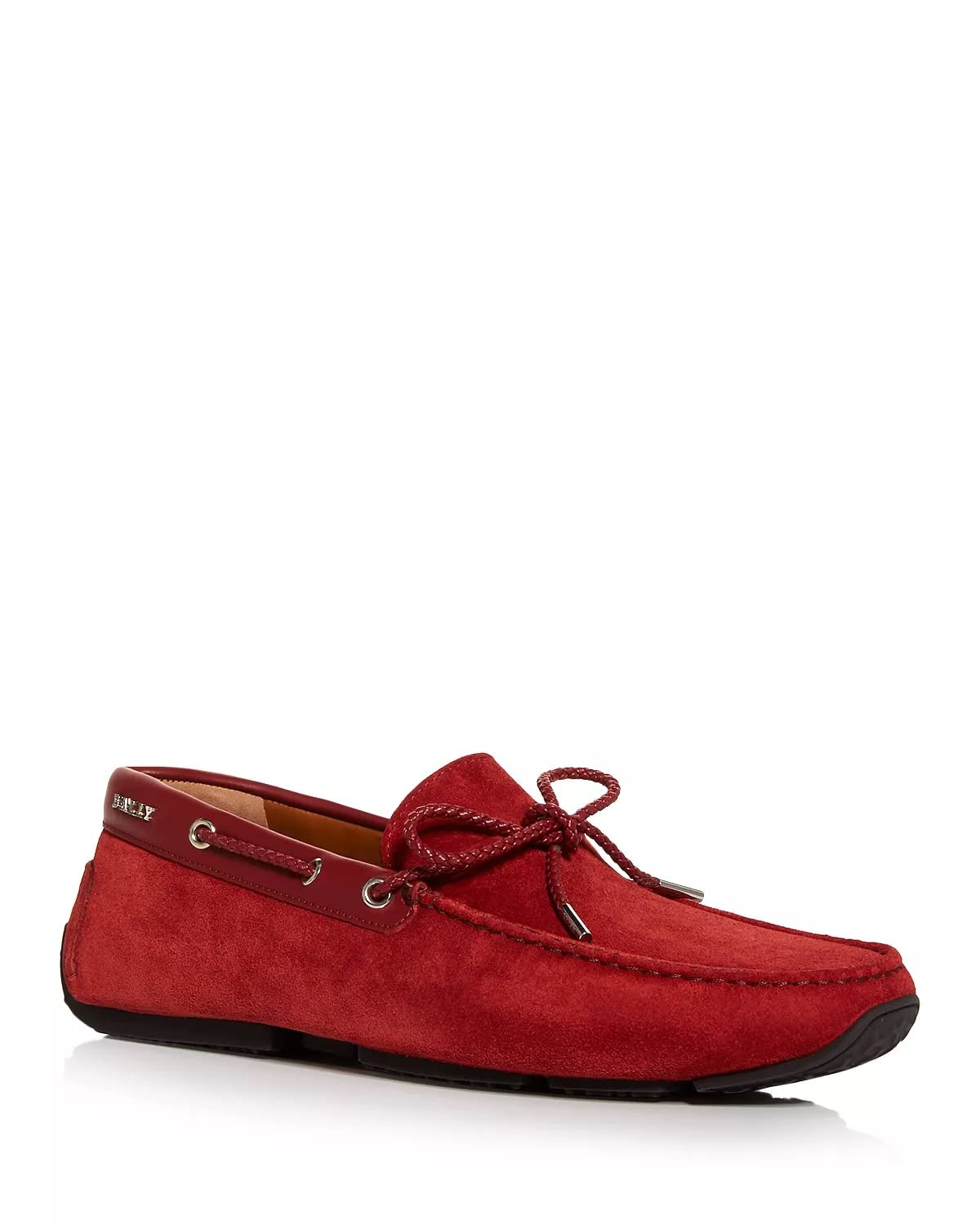 BALLY Pindar Men's Leather Dress Shoes - Classic Formal Business Oxfords for Office & Wedding - Premium Comfort & Style