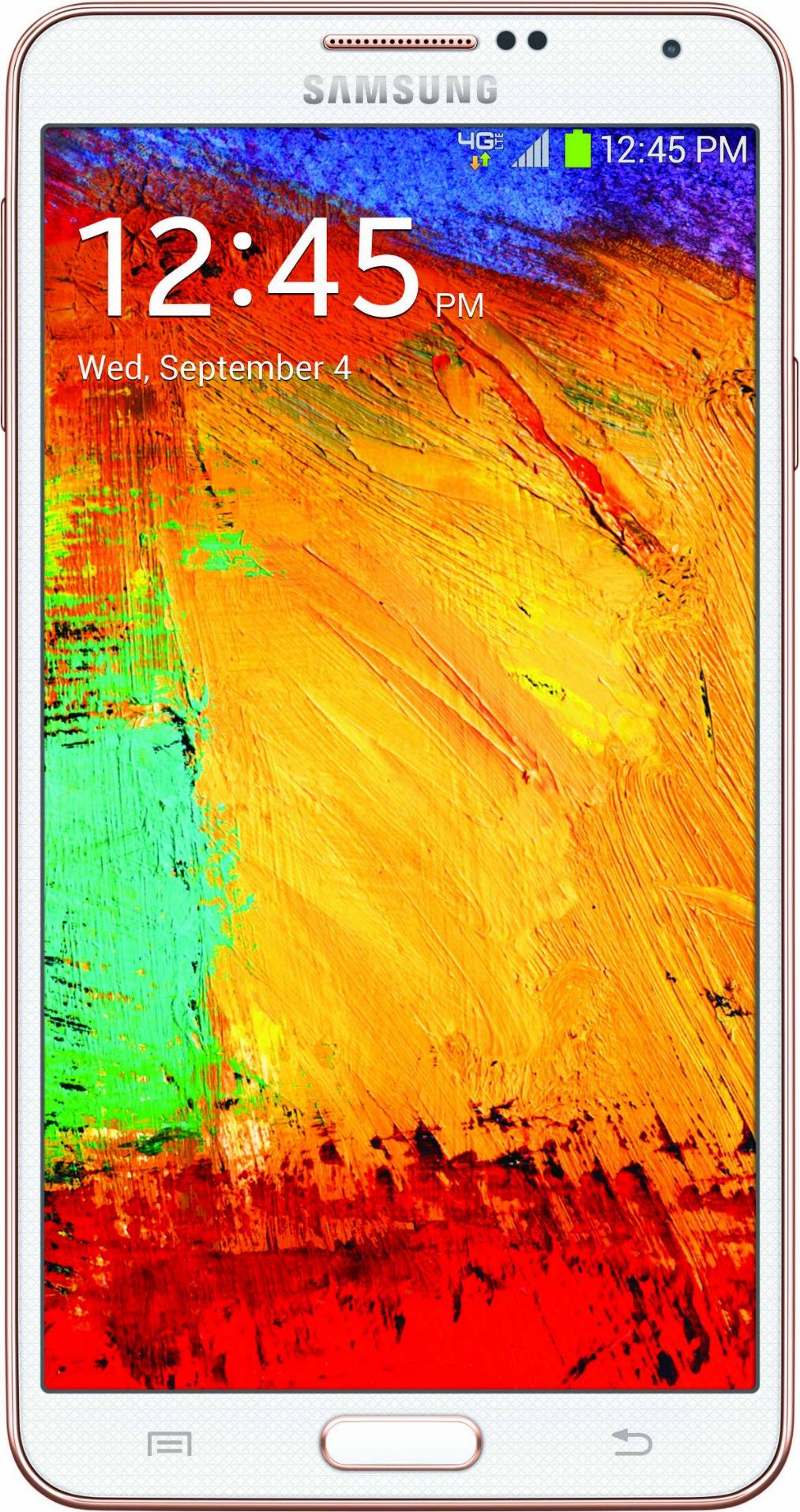 Samsung Galaxy Note 3 64GB Smartphone - Rose Gold & White (T-Mobile Compatible) for Business & Entertainment Use