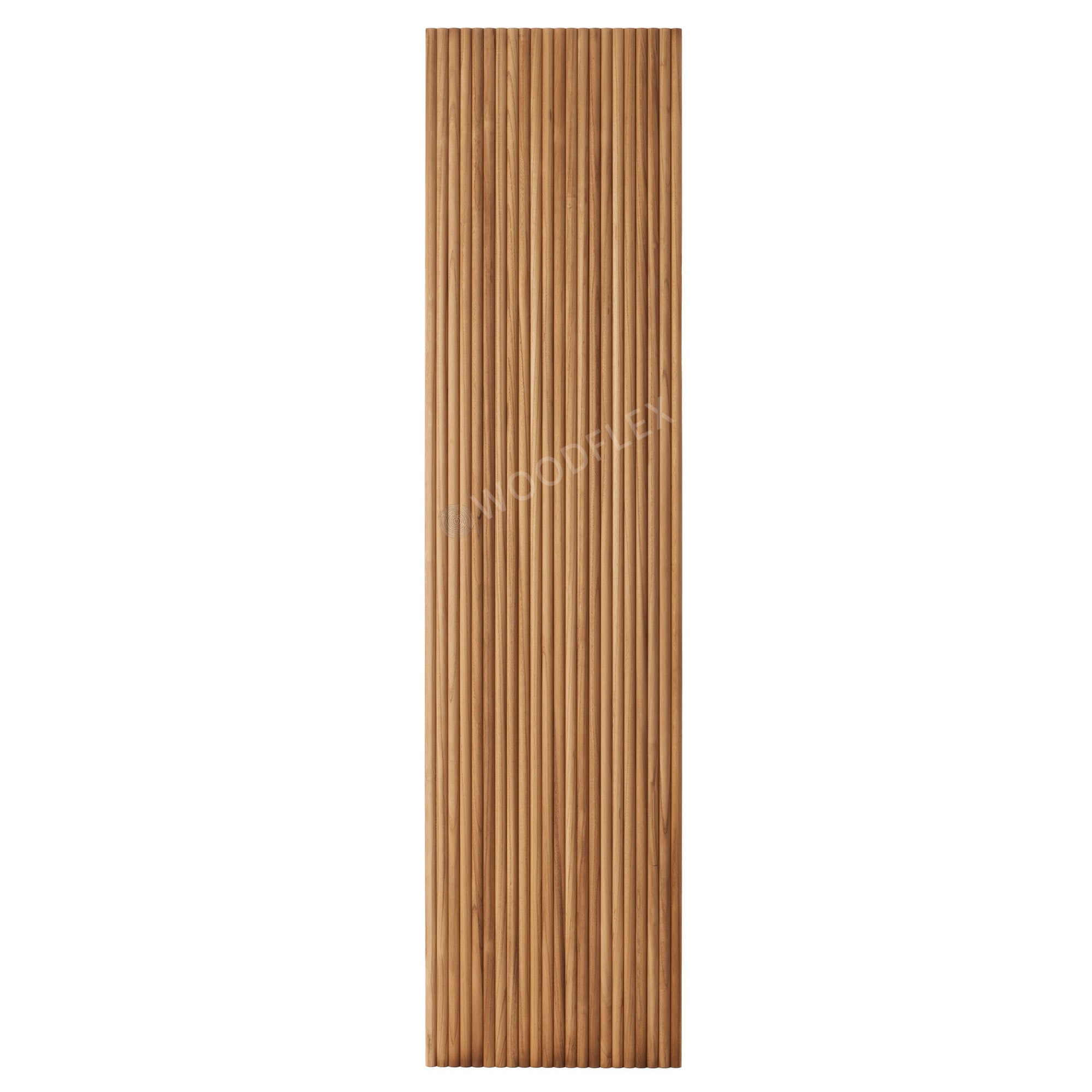 WOODFLEX Flexible Solid Paulownia Wood Slat Wall Panel 106