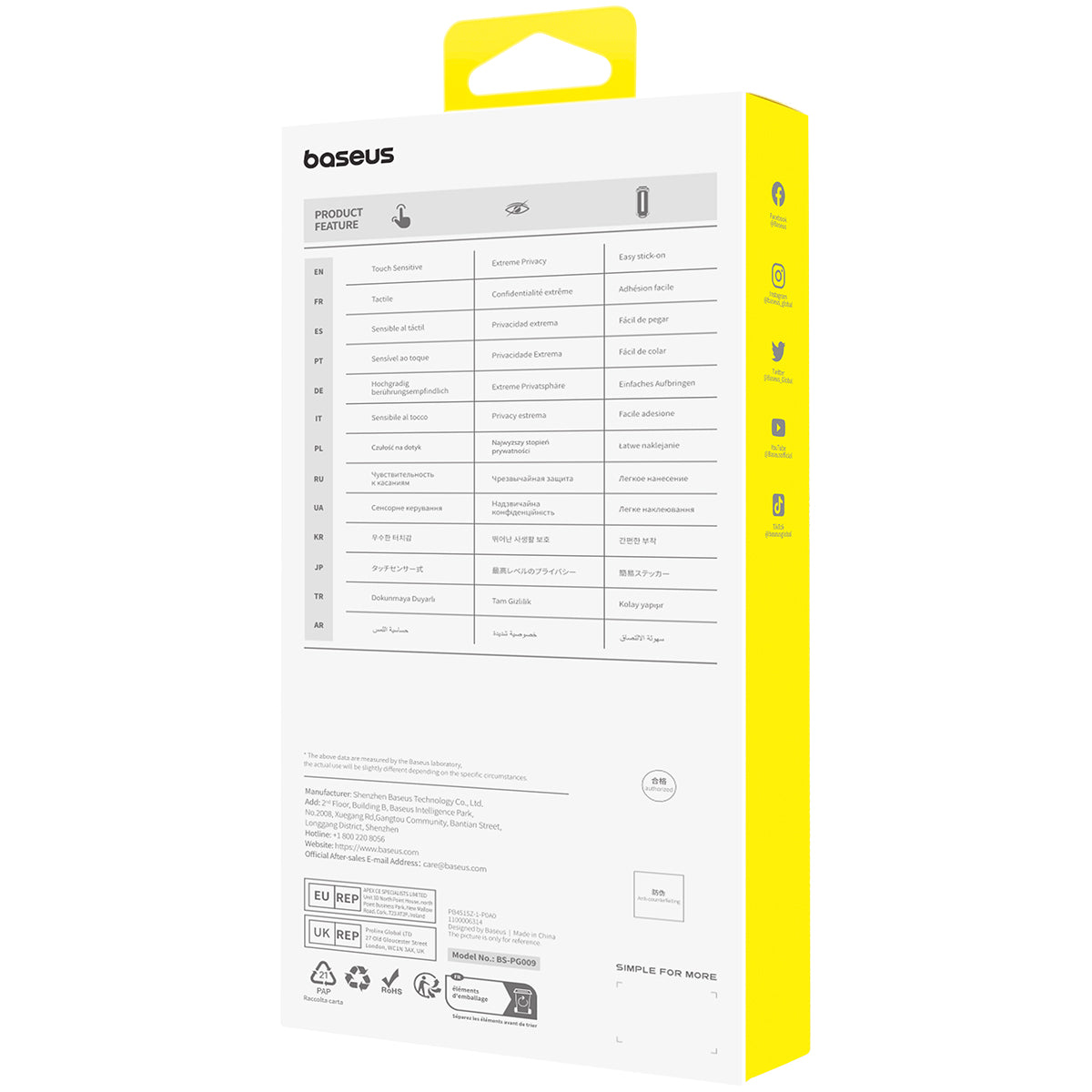 Baseus Tempered Glass Screen Protector for iPhone 15 Plus - HD Clear, Anti-Scratch Sapphire Coating - Perfect for Everyday Use, Gaming & Outdoor Activities