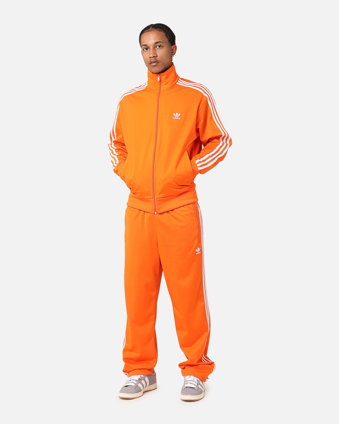 Adidas Firebird Track Jacket - Orange Retro Vintage Windbreaker for Men & Women | Running, Gym, Streetwear Fashion