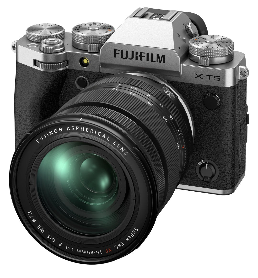 Fujifilm X-T5 Mirrorless Digital Camera with XF 16-80mm F4 Lens (Silver) - Professional Photography, Vlogging & Travel Shooting