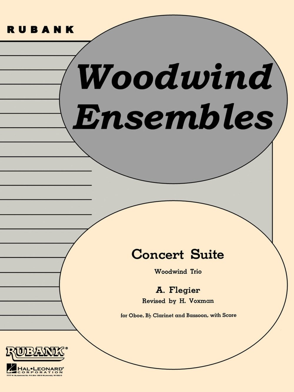 Rubank Publications Concert Suite for Woodwind Trio - Grade 4 Sheet Music | Rubank Solo & Ensemble Series | Perfect for School Bands & Chamber Performances