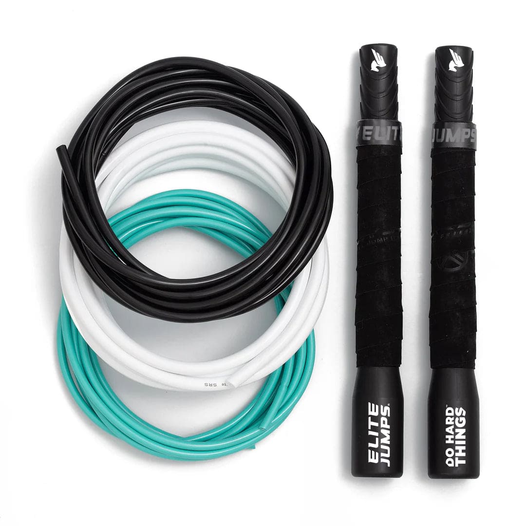 Do Hard Things® Premium Fitness Jump Rope Set - Adjustable Speed Rope for CrossFit, Boxing, Cardio & Home Workouts - Ideal for Weight Loss, Endurance Training & Gym Exercise