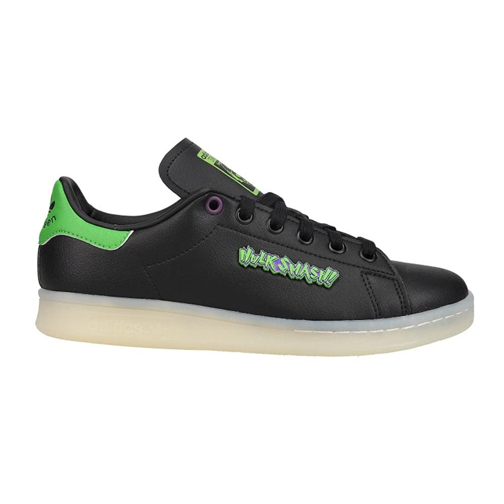 Adidas Men's Hulk Stan Smith Lace-Up Sneakers - Black Casual Shoes for Everyday Wear & Street Style