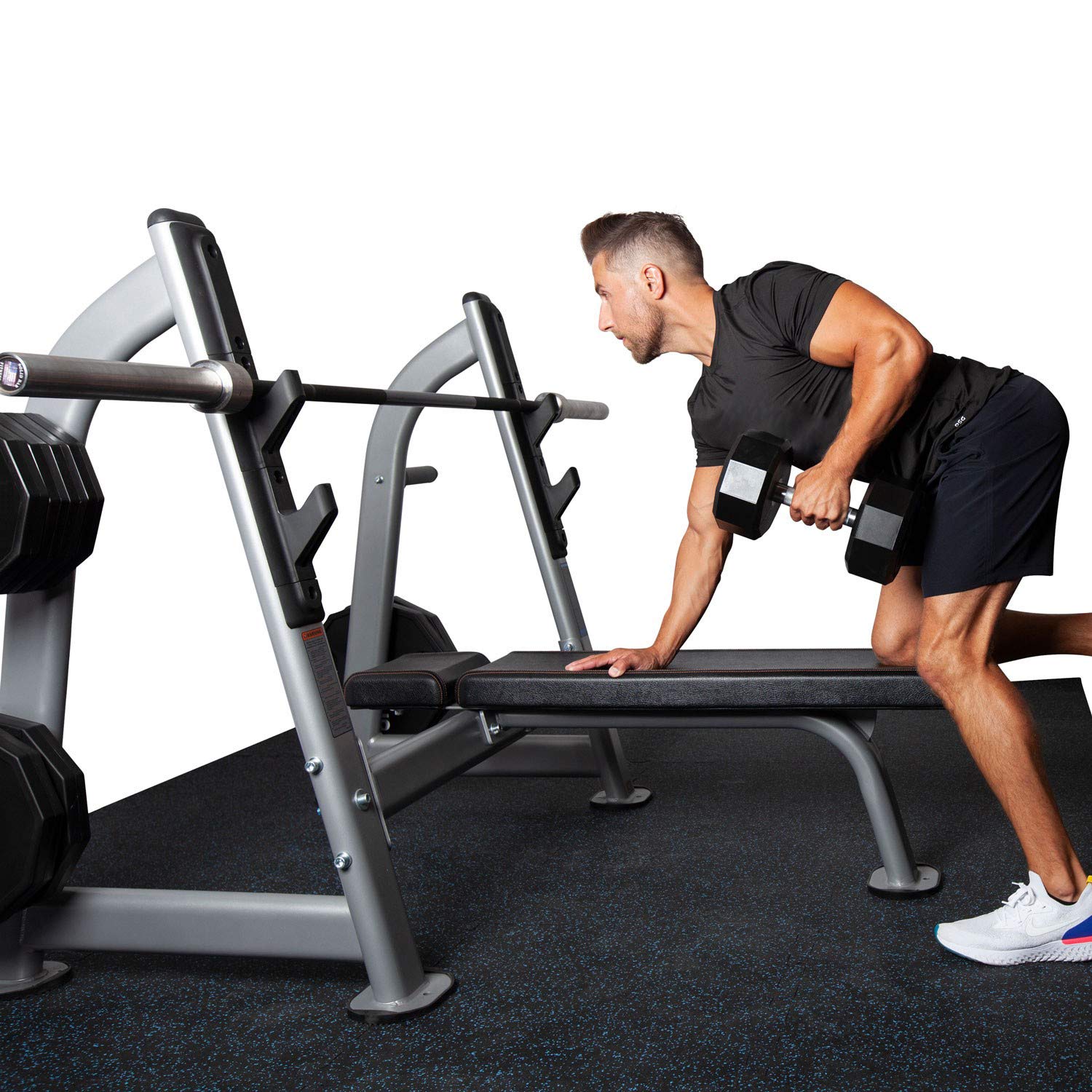 Fitness First Olympic Weight Bench - Adjustable Strength Training Equipment for Home Gym & Professional Workouts | Perfect for Powerlifting, Bodybuilding & CrossFit