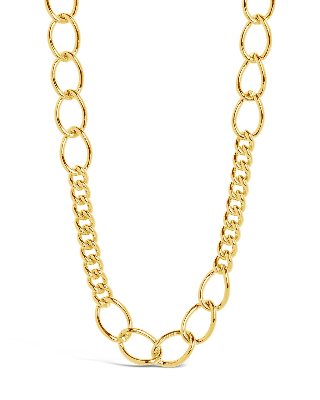 Lucille Chain Necklace for Women - 14K Gold Plated Stainless Steel Dainty Layering Jewelry - Perfect for Everyday Wear, Gifts & Special Occasions