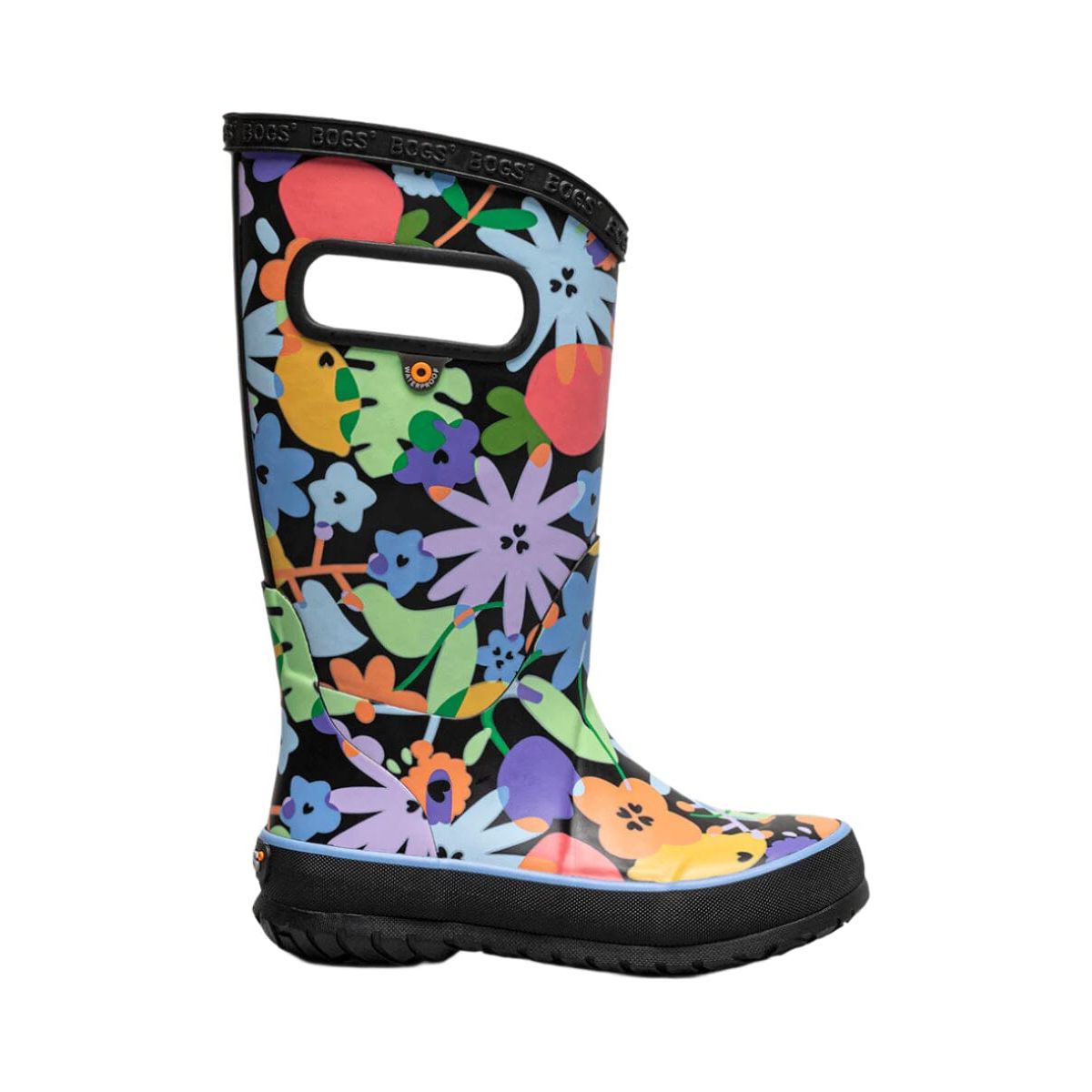 BOGS Kids' Rain Boots - Waterproof & Comfortable for Outdoor Play, Puddles, and Gardening | Best for Boys and Girls