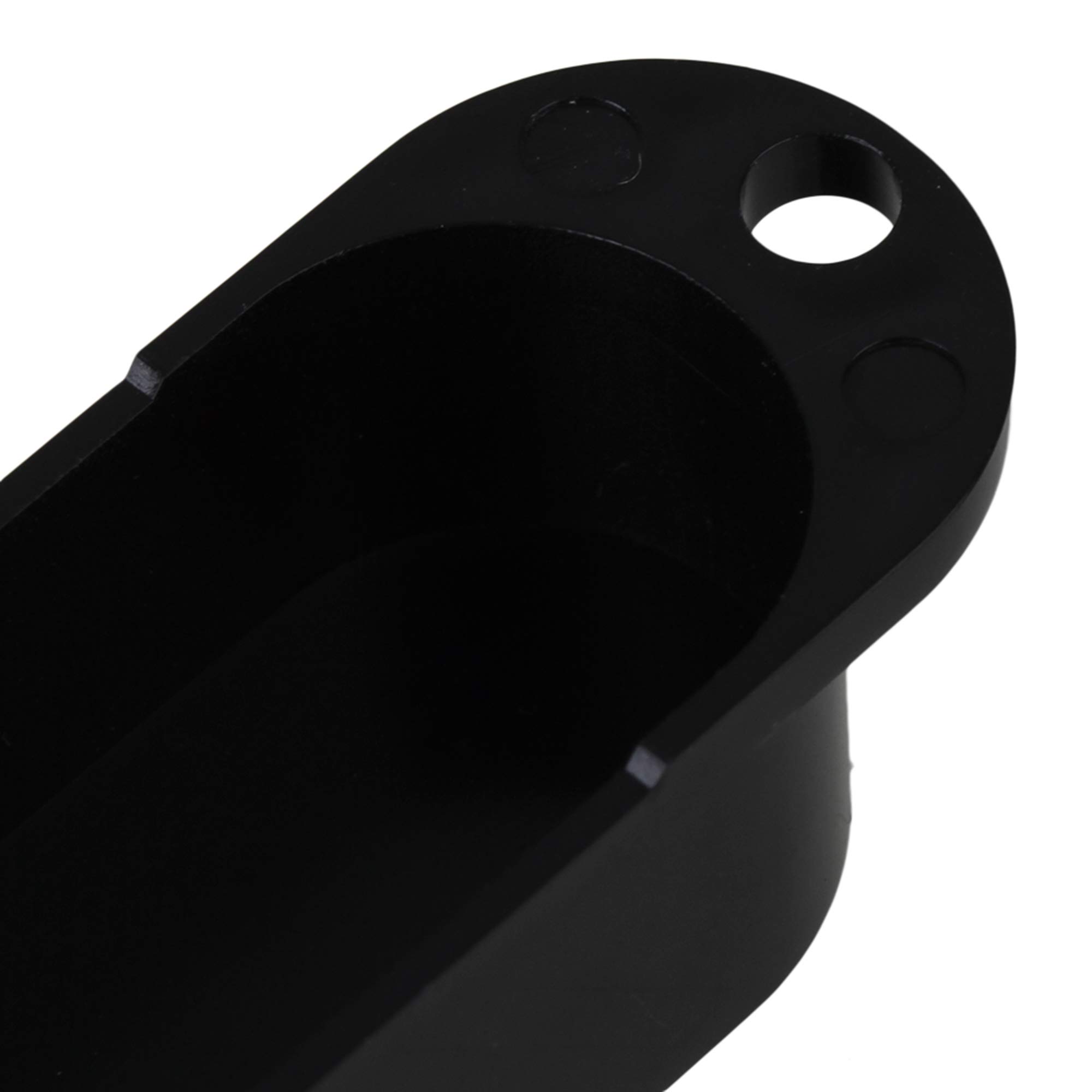 Lovermusic 82mm Black Plastic Closed Shell Electric Guitar Single Coil Pickup Covers (3-Pack) - Perfect for Fender Stratocaster, Telecaster & DIY Guitar Upgrades