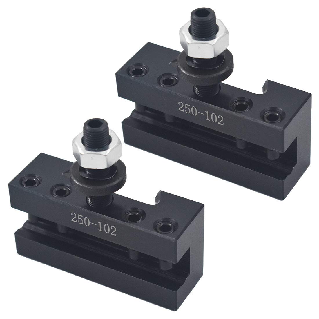 WFLNHB 2Pcs Quick Change Tool Post Boring Turning Holder 250-102 AXA Tool Holder for Lathe - High Precision Metalworking Tools for DIY and Professional Machinists