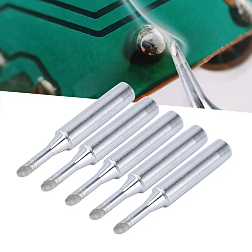 5PCS Soldering Iron Tips for Internal Heating Constant Temperature Welding - High-Quality Copper Electric Welding Heads (900M-T-3C) - Perfect for Electronics Repair, DIY Projects & Circuit Board Soldering