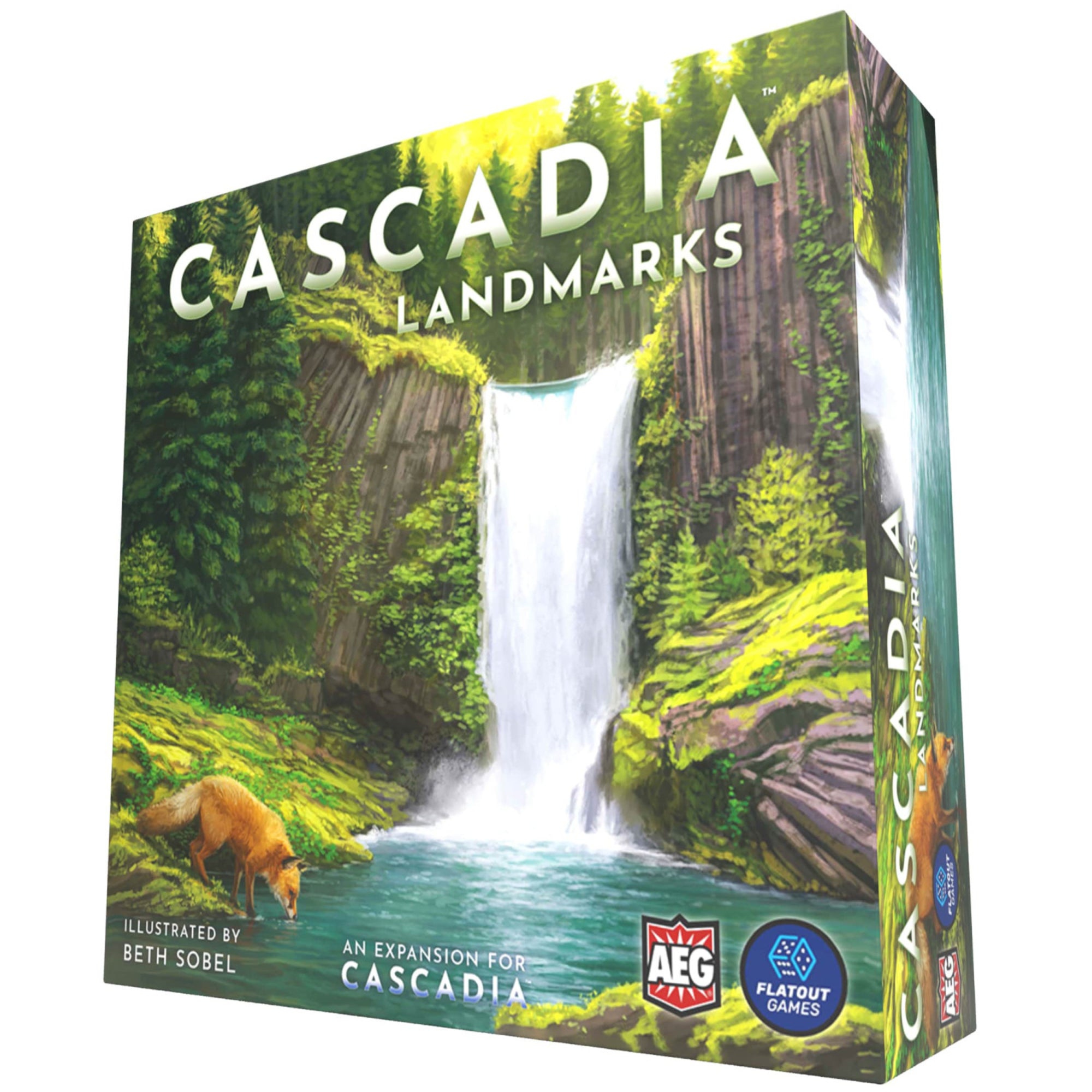 Cascadia Landmarks Expansion Board Game - Strategic Tile Placement Puzzle Game for Family Game Night & Educational Play