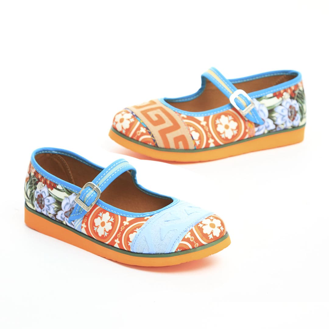 Nele Spiritual Leader of the Kuna People - Authentic Macondas® Handmade Shoes | Traditional Indigenous Footwear for Cultural Events & Everyday Wear