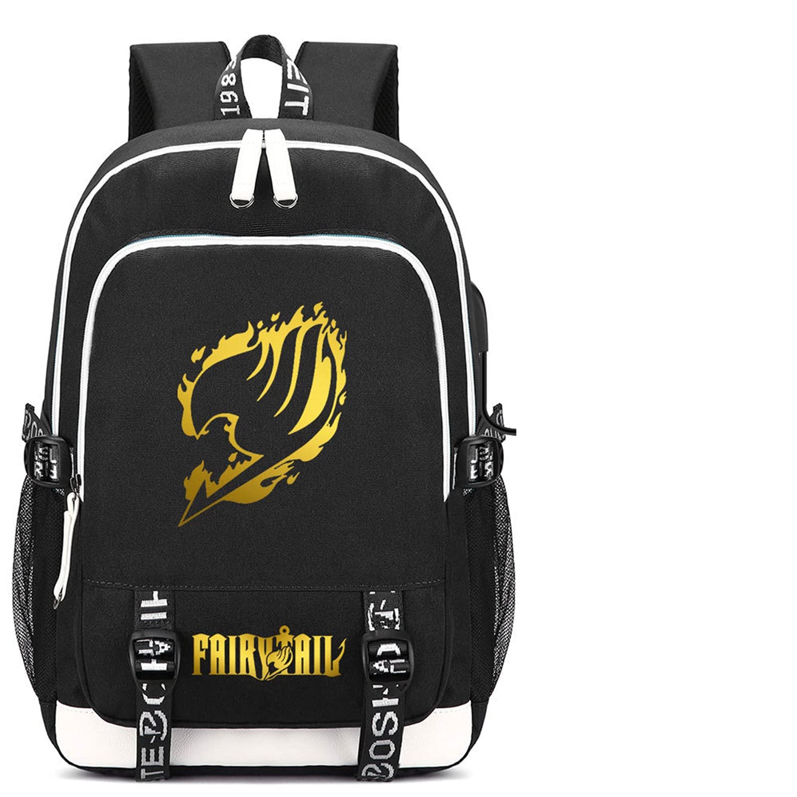 **Fairy Tail Anime Cosplay Backpack - Stylish School Bag & Daypack for Fans | Perfect for Conventions, School & Travel**