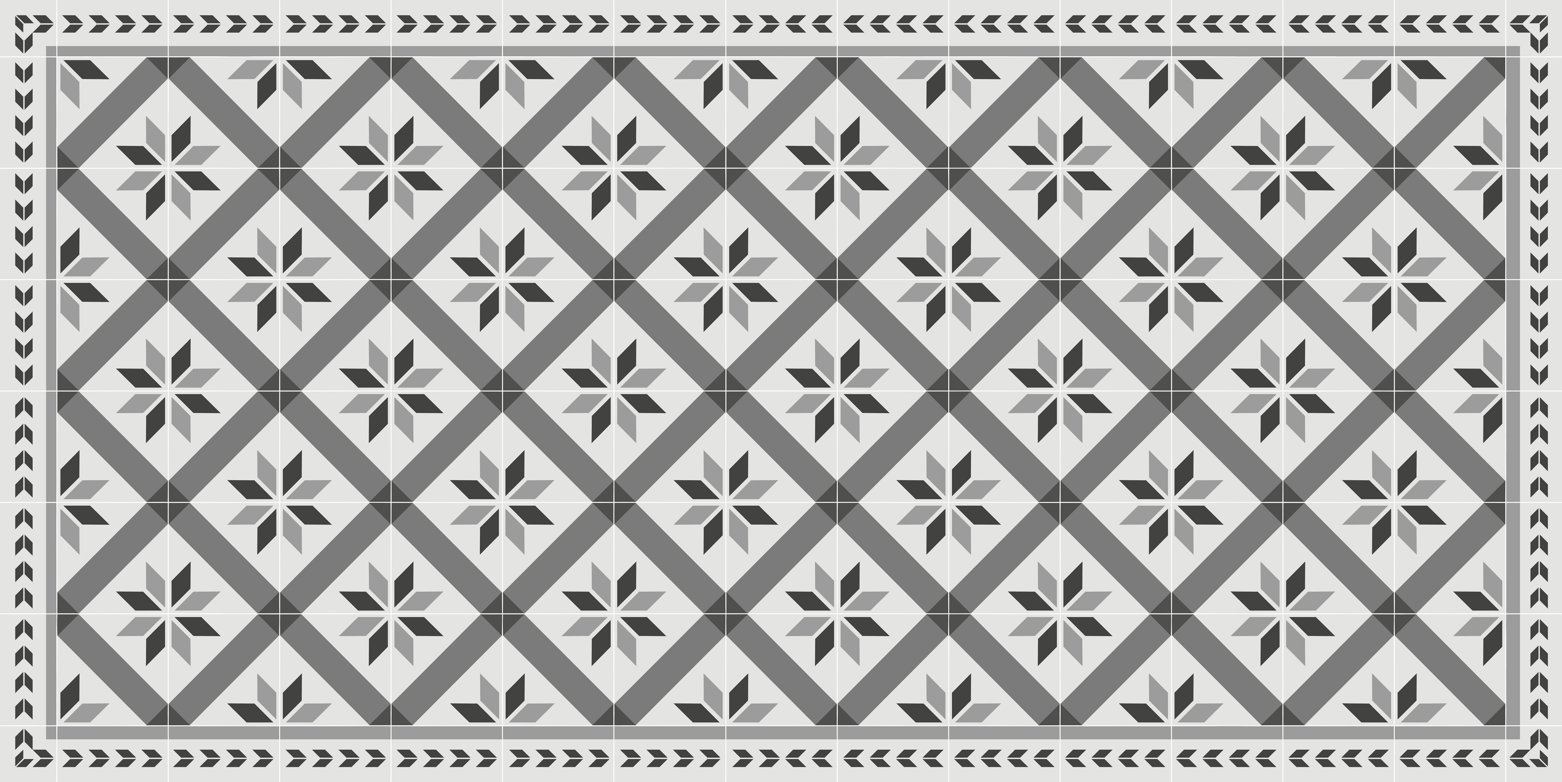 Non-Slip Floor Mat Tile - Light Grey - Multiple Sizes (12x12, 24x24, 36x36 Inches) - Perfect for Bathroom, Kitchen, Gym & Entryway Protection