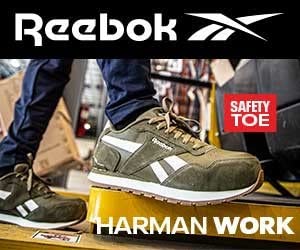 Reebok Men's Harman Work Shoes - Durable Construction Footwear for Safety & Comfort